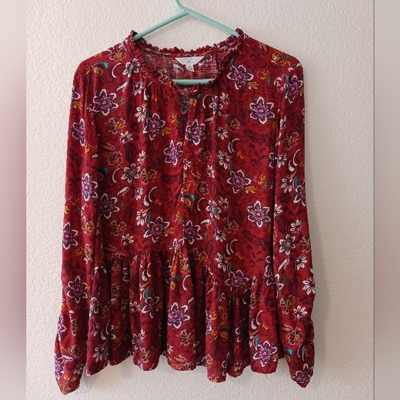 Pretty Time and Tru Long Sleeve Top - Picture 1 of 10